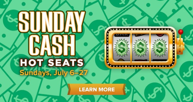 Sunday Cash Hot Seats